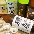 【こだわり２】日本酒・焼酎・果実酒など豊富なお酒が嬉しい。仕入れによって内容変更！プレミアムブランドも勢揃い♪