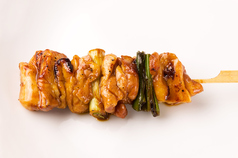 ●ねぎま (1本) 【Grilled chicken thigh with leek sauce or salt flavored】