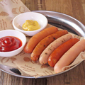 料理メニュー写真&nbsp;粗挽きウィンナー5種