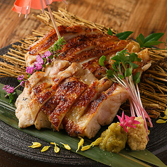 もも肉藁焼き