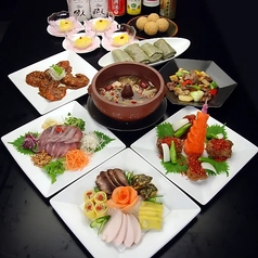 チャイナダイニング飛天のコース写真