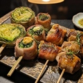 料理メニュー写真&nbsp;野菜肉巻き串（おまかせ5本串） 5本
