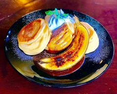 焼きバナキャラパンケーキ