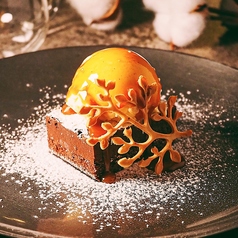 ガトーショコラ（バニラアイス添え）