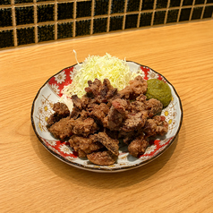 もつ唐山椒揚げ