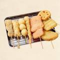 料理メニュー写真 【串盛り】定番8本盛り