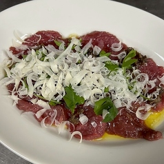 馬肉のカルパッチョ