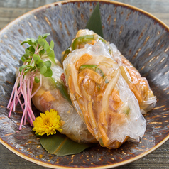 名物!牛たんの生春巻き