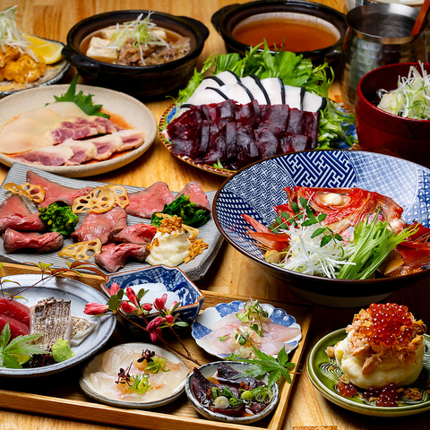 カジュアルにこだわりの鮮魚とくじら、厳選された日本酒を堪能するなら当店で★