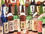 日本酒は道内各地地酒、その他全国の厳選したものを20種以上常備。季節ごとに変わるメニューが◎