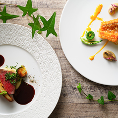 オーベルジュ ア マ ファソンのコース写真