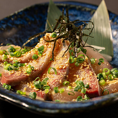 鰤の胡麻醤油