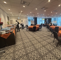 提携会場を宴会・パーティ用にセッティングいたします。※写真はイメージ【名古屋駅/名駅/栄/金山/愛知/ケータリング/出張パーティ/貸切/パーティ/忘年会/新年会/歓迎会/送別会/懇親会/企業宴会/飲み放題/欧州料理】