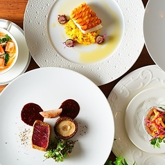 オーベルジュ ア マ ファソンのコース写真