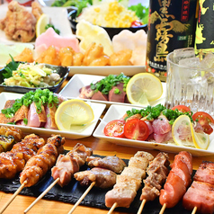鶏義のコース写真