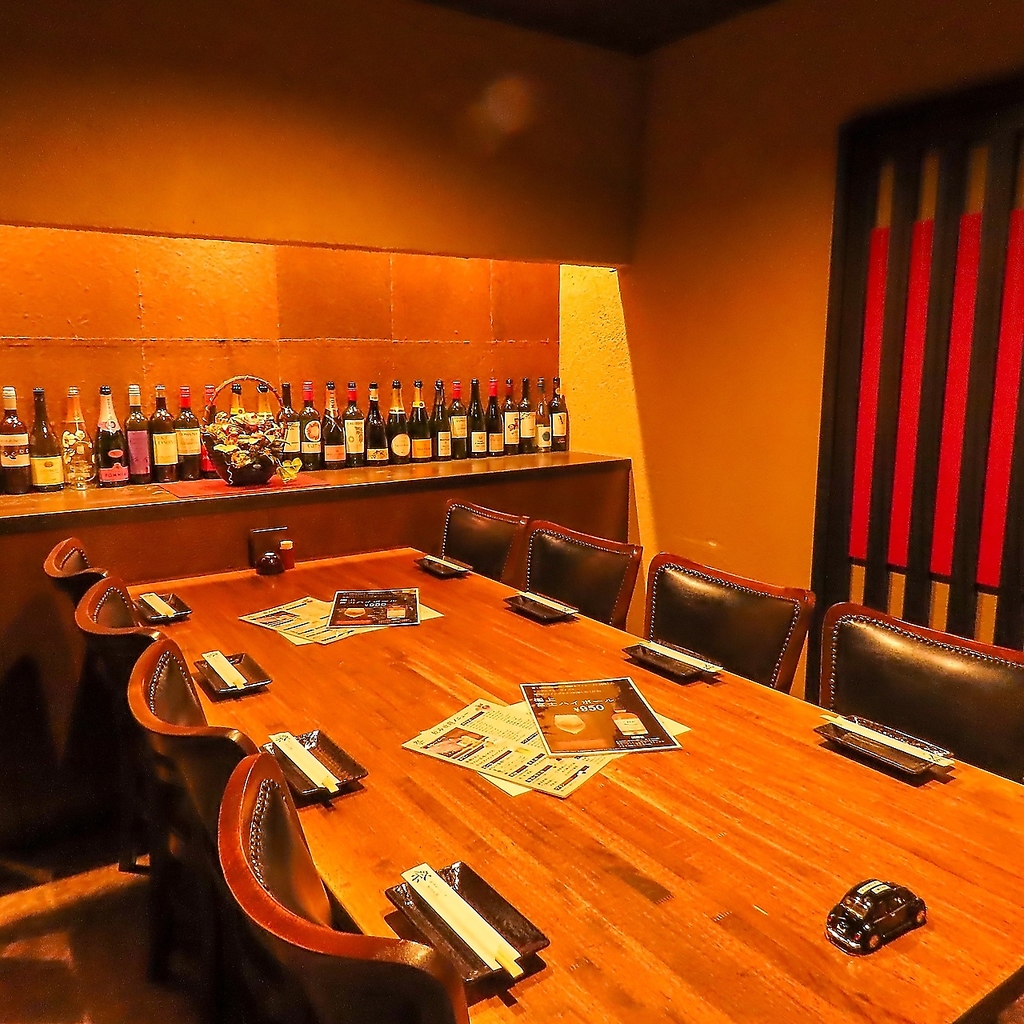 会社宴会や大切な方々とのお集まりにおすすめ◎！全席完全個室！