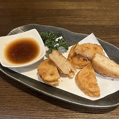 レンコンはさみ揚げ