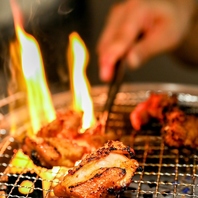 二人の会話も弾むひととき。五感で味わう贅沢焼肉♪