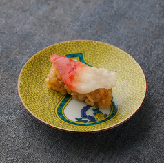 タコ、北寄貝、ハマチ(ブリ)、石垣貝、玉子