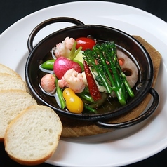 海老のアヒージョ