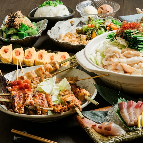 コースも料理も、リーズナブルなのに品質◎でコスパ抜群！おいしい炭火焼き鳥の居酒屋