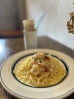 旬の食材を使ったランチパスタ