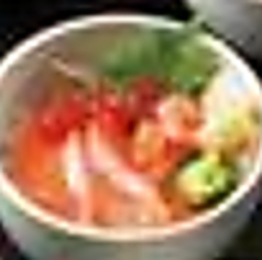信州サーモンいくら丼