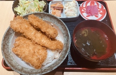 平日ランチ限定！タレカツ丼セット