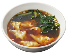 海鮮お粥/ワンタンスープ