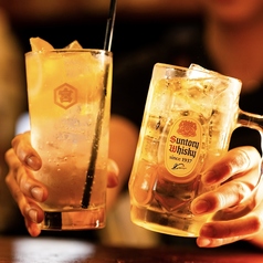 全54種の充実した飲み放題内容《2時間飲み放題2000円》