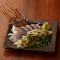 料理メニュー写真&nbsp;ガリしそ〆鯖