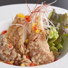 鶏むね肉の油淋鶏