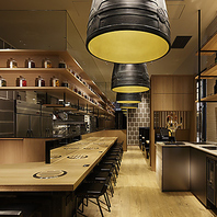 プライベート感を大切にしたお席をご用意しております。