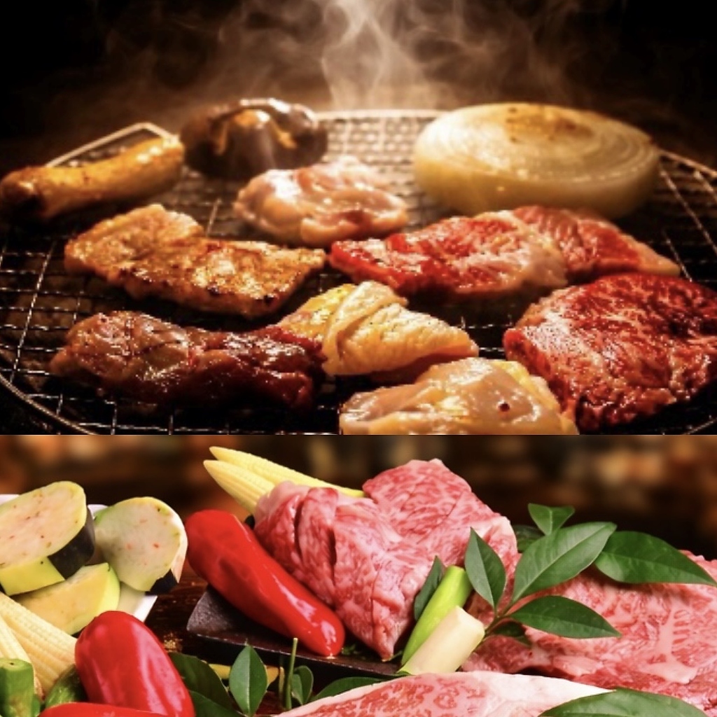 学生宴会や歓送迎会で乾杯しよう。皆と一緒に美味しい焼肉を食べながら楽しい時間を過ごそう。