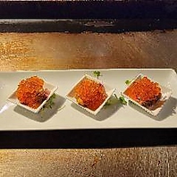 ~おすすめメニュー~いくら・うに・にく盛り