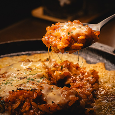 鉄板チーズ炒飯