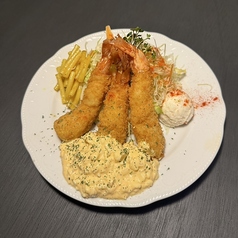 エビフライ定食