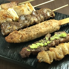 おまかせ串焼き盛合せ　6本