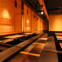 【ご宴会は最大60名様までOK】大人数での打ち上げやパーティー、二次会も承ります！人数やご予算等、気軽にご相談ください。