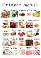 フレーバーは80種類以上！