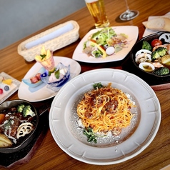 ときやカフェのコース写真