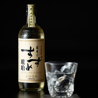 焼酎をはじめとしたお酒を多数取り揃えております。