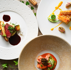 オーベルジュ ア マ ファソンのコース写真