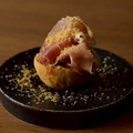 料理メニュー写真&nbsp;生ハムとカラスミのブルスケッタ