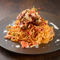 料理メニュー写真&nbsp;ワタリガニのトマトクリームパスタ