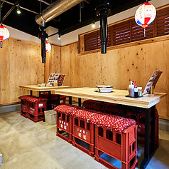 6名卓もあります☆人数に合わせたご案内が可能！