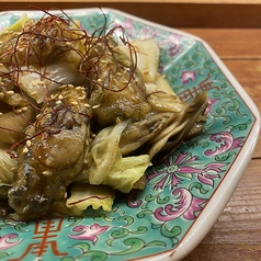 牡蠣と旬彩の旨炒め