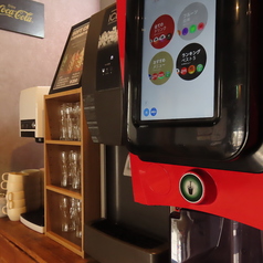 ソフトドリンクも充実！