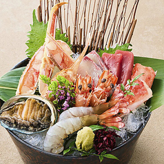 かに重 お造り盛り合わせ
