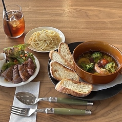 アヒージョ ドリンク付き